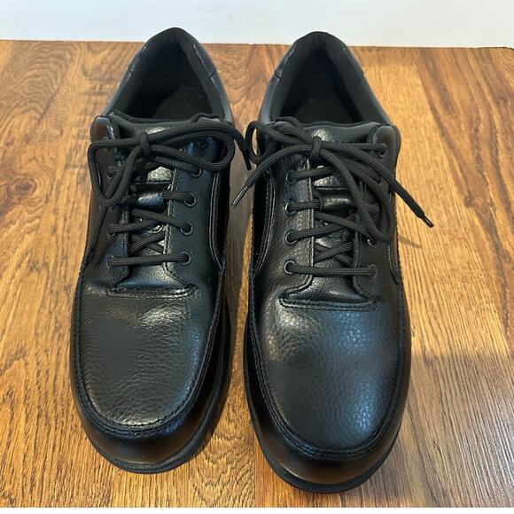 Rockport Men’s Eureka Leather Walking Shoes Black Size 13 Classic Comfort - Picture 3 of 11